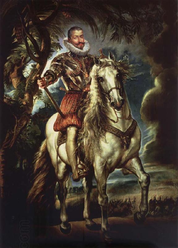 Peter Paul Rubens Horseman likeness of the duke of Lerma oil painting picture
